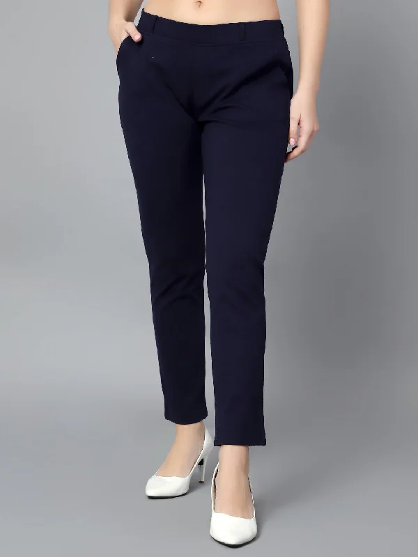 Cantabil Women Navy Jegging