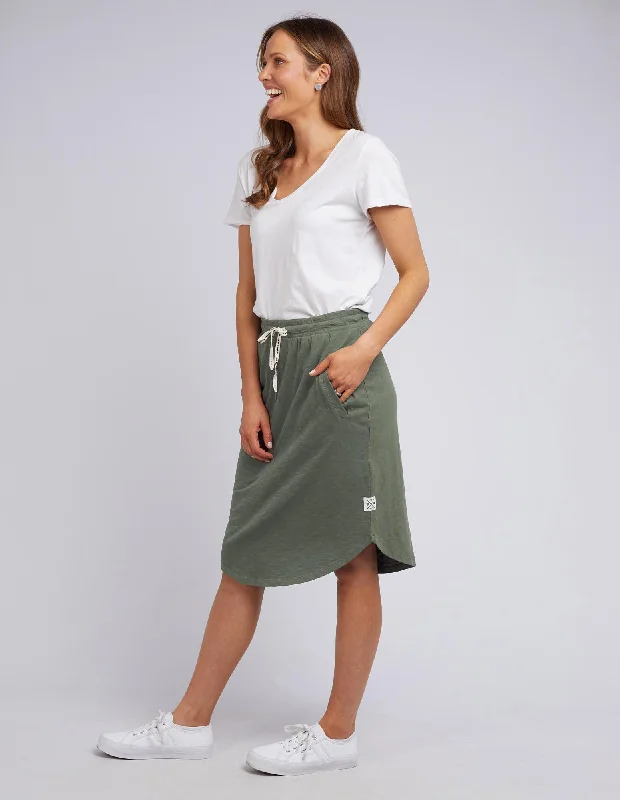 Isla Skirt - Khaki