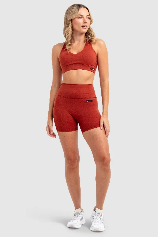 MotionSoft Shorts - Earth Red