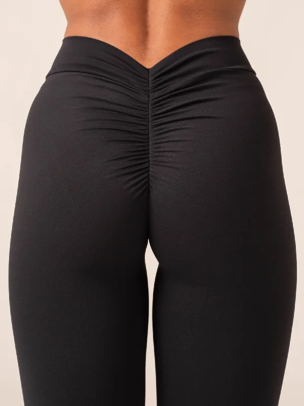 NKD V Scrunch Leggings - Black