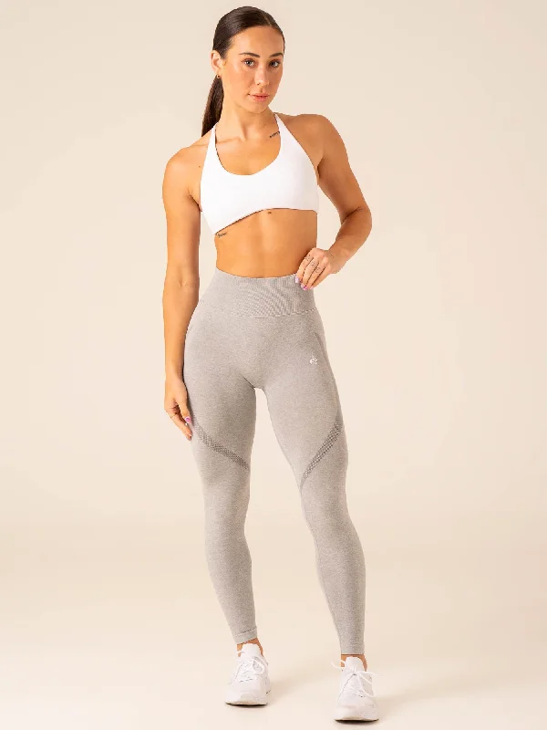 Sculpt Seamless Leggings - Light Grey Marl