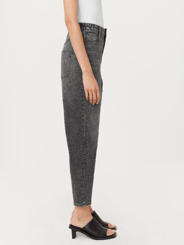 The Linda Balloon Jean in Medium Grey