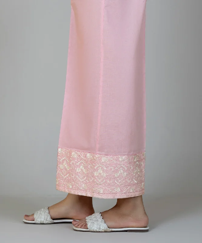 Embroidered Cambric Culottes