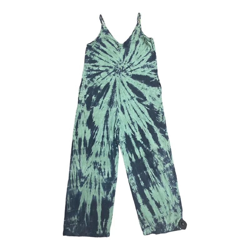 Black & Green Jumpsuit Cloth & Stone, Size M