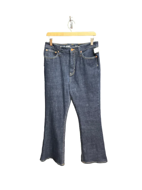 Blue Denim Jeans Flared J. Crew, Size 10