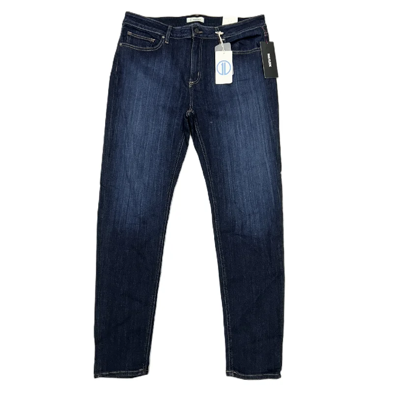 Blue Denim Jeans Skinny By 1 Denim, Size: 16