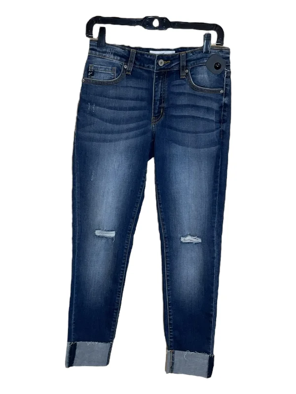 Blue Denim Jeans Skinny Kancan, Size 6