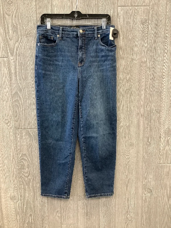 Blue Denim Jeans Straight Banana Republic, Size 8