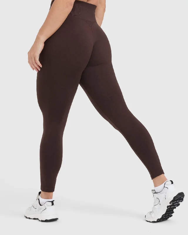 Classic Seamless 2.0 Leggings | 70% Cocoa Marl