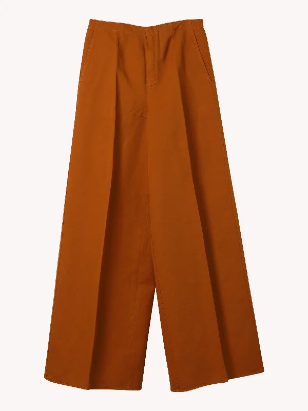 Cotton Palazzo Pants