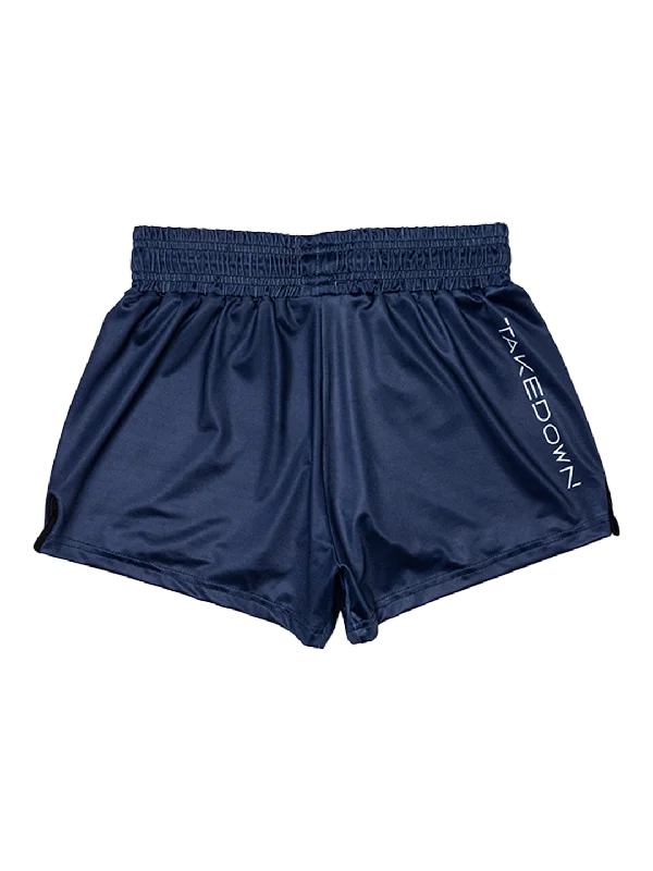 Essential Women's Fight Shorts (3"" Inseam) - Navy