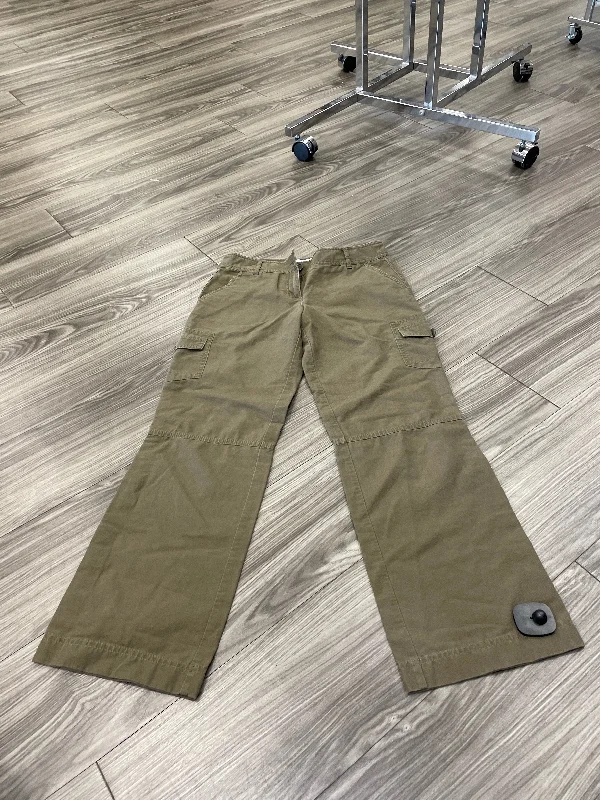 Green Pants Cargo & Utility Loft, Size 2petite