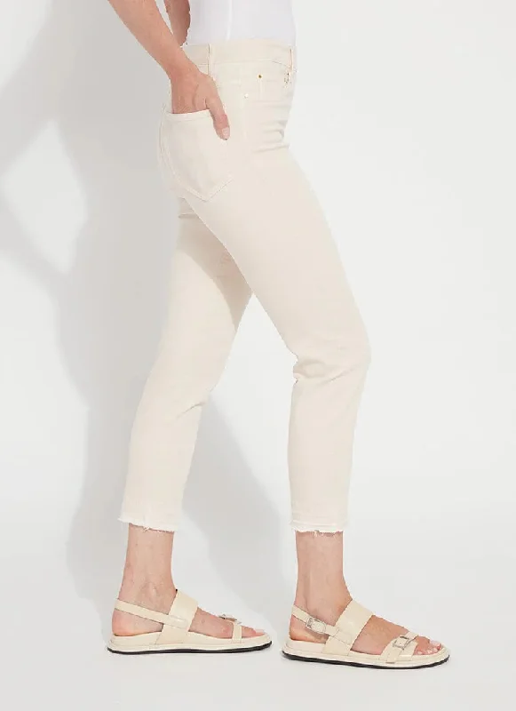 Holding Power Denim Cropped Straight Leg - Sugar