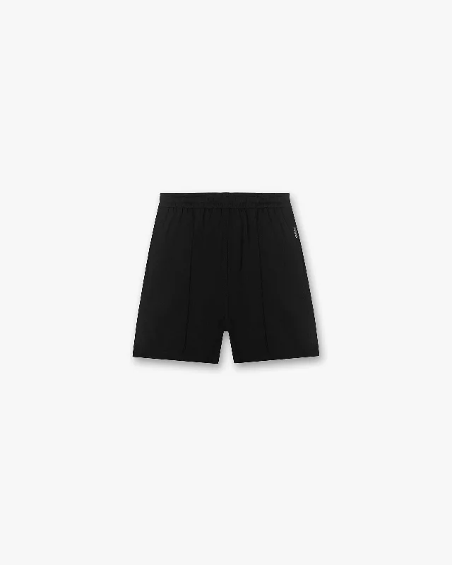 Initial Track Short - Black