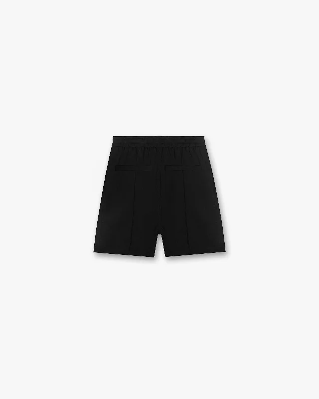 Initial Track Short - Black