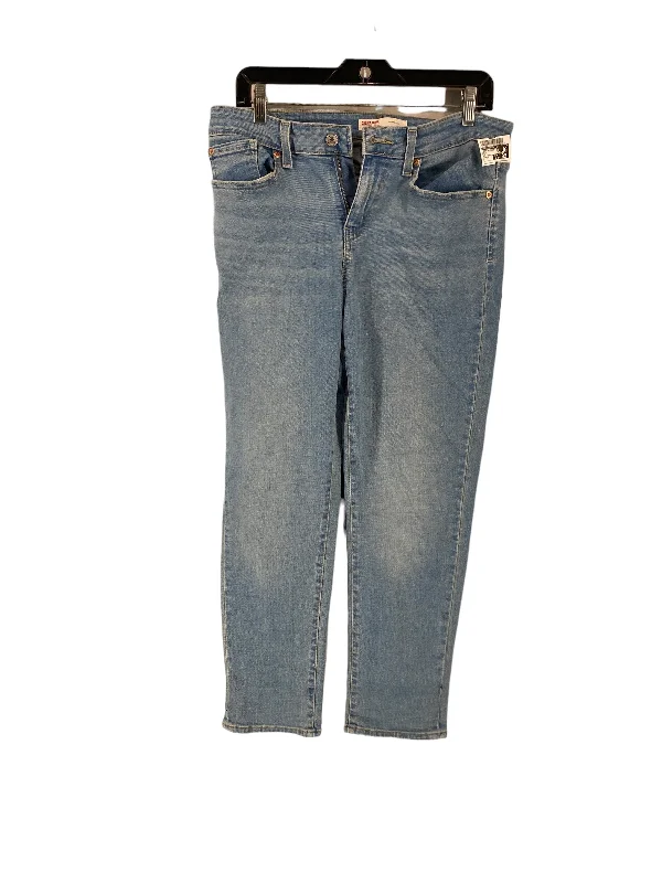 Jeans Boyfriend By Levis Signature In Blue, Size: 10