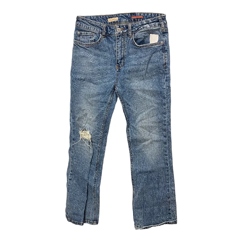 Jeans Straight By Pilcro In Blue Denim, Size: 6