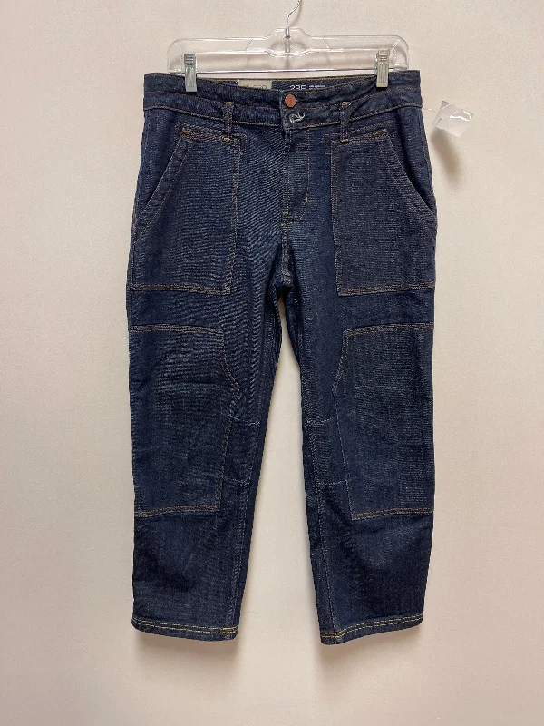 Jeans Straight By Pilcro In Blue Denim, Size: 8