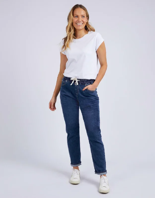 Juliette Jogger Jean - Vintage Blue