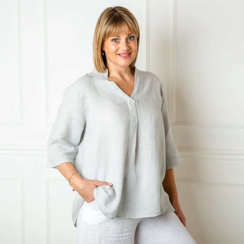 Linen Tunic Top