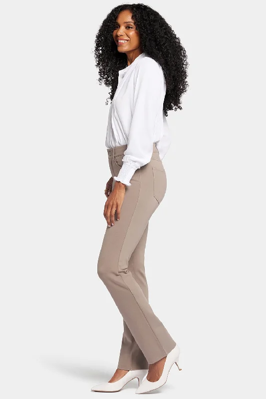 Marilyn Straight Pants - Saddlewood