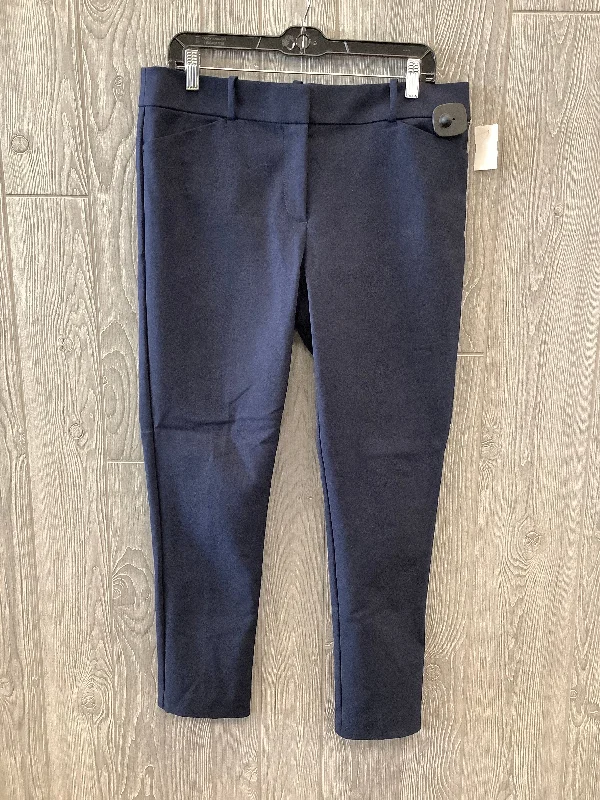 Navy Pants Dress Loft, Size 10