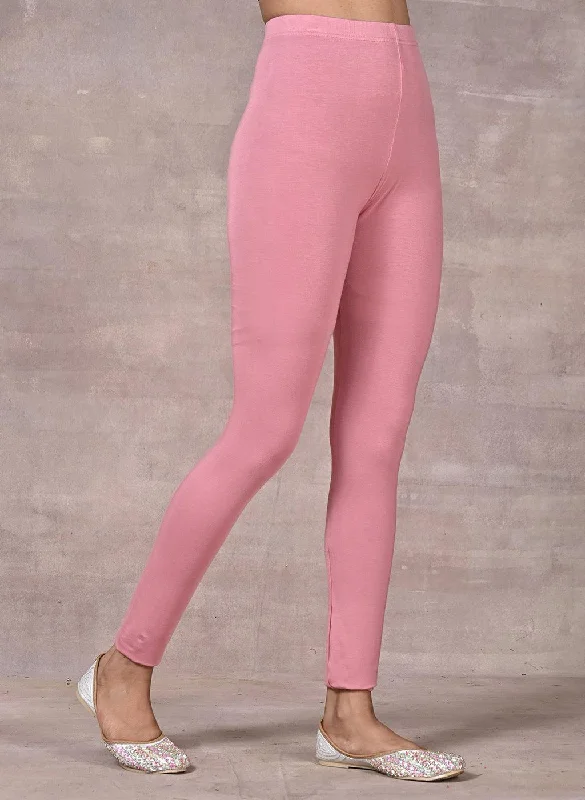 Rose Pink Plain Tight