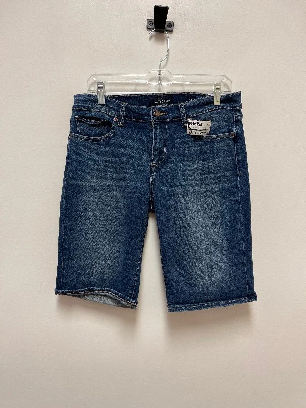 Shorts By Lucky Brand In Blue Denim, Size: 8