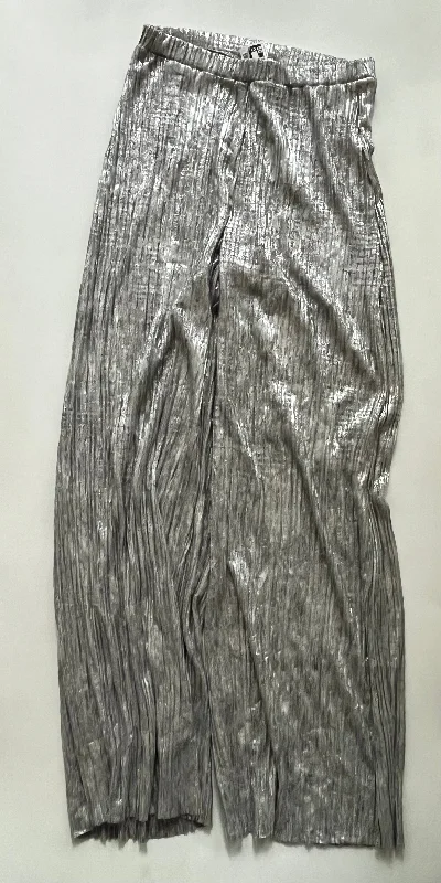 Silver Pants Palazzo Elevenses, Size S