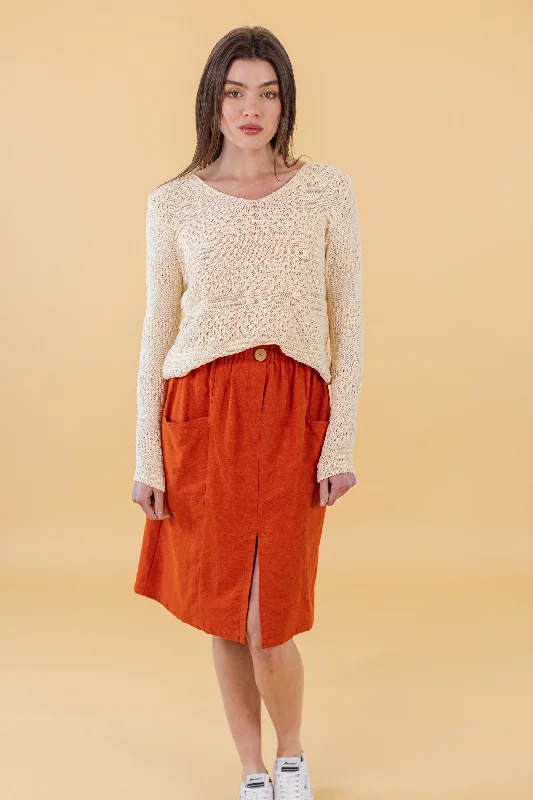 Skirt Cailen Terracotta