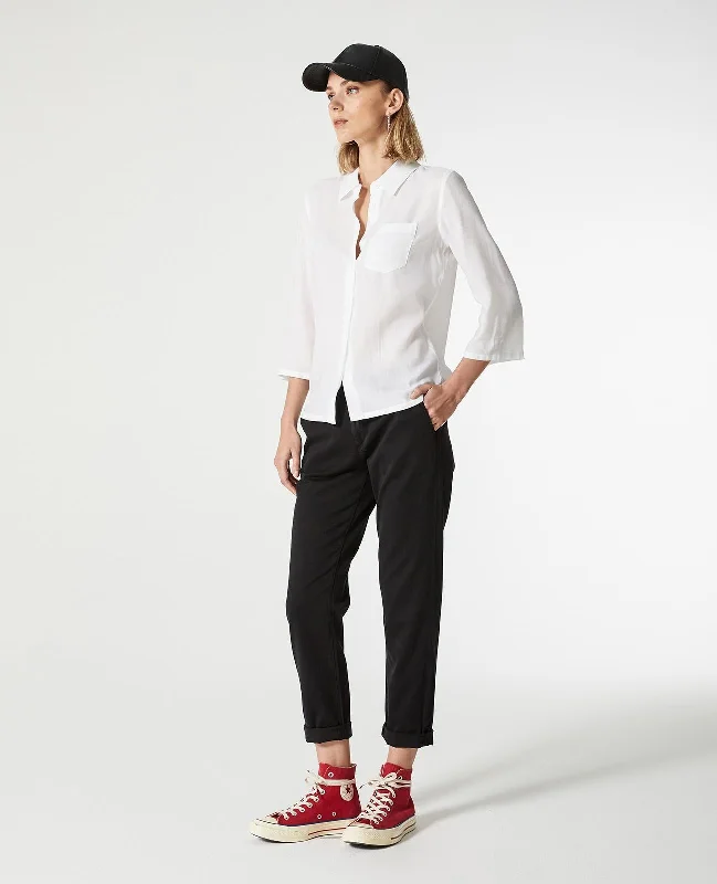 The Caden Trouser (Super Black)