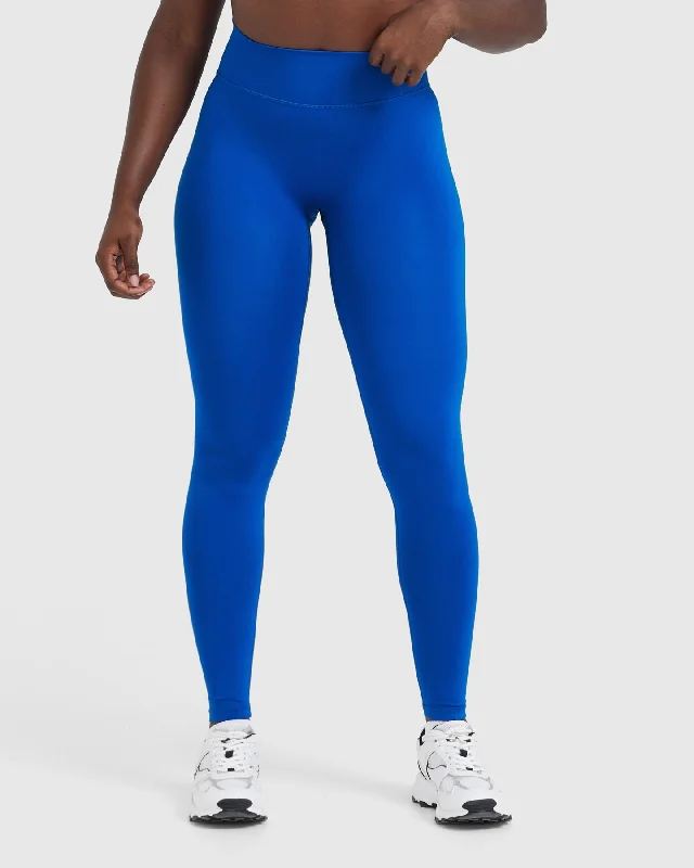 Timeless High Waisted Leggings | Cobalt