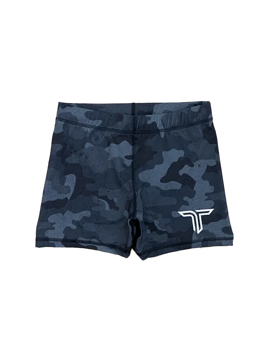 Urban Camo Women’s Compression Short- Navy