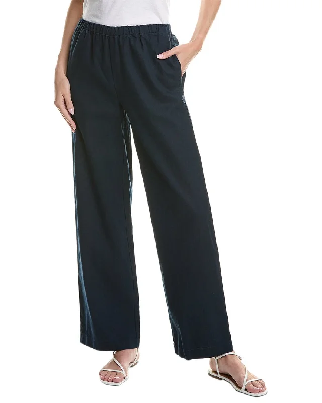 Vince Drawstring Wide Leg Pull-On Pant