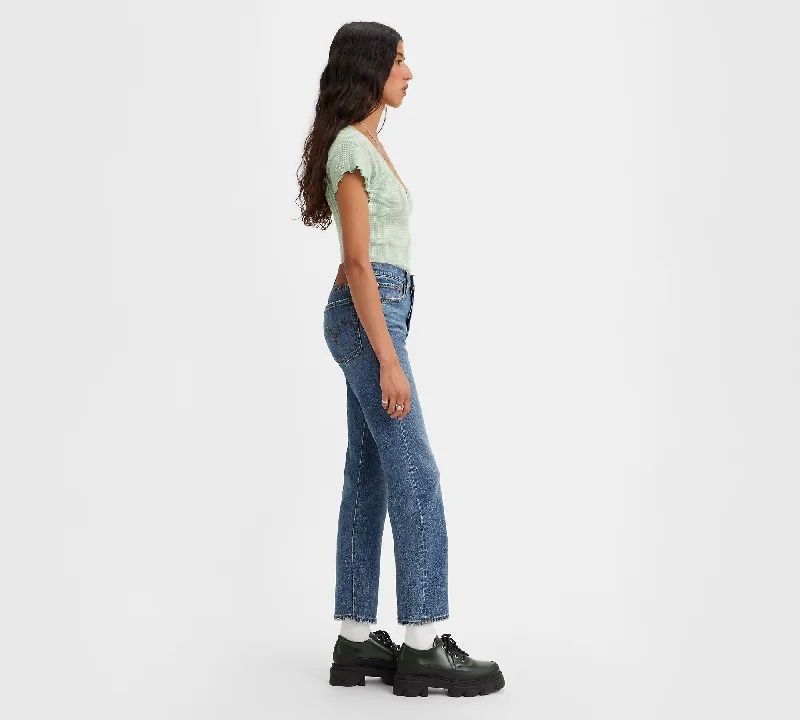 Wedgie Fit Straight Jeans (Unstoppable Wear)