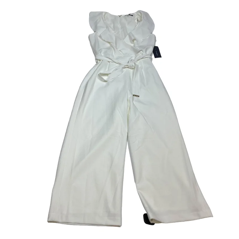 White Jumpsuit Tommy Hilfiger, Size Xs