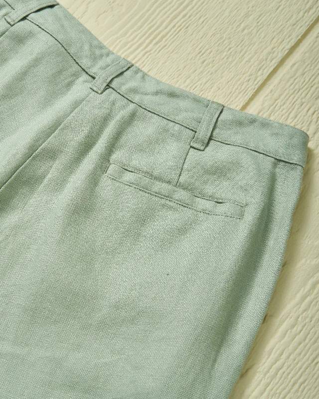 Women's Relaxed Linen Pant in Seaspray