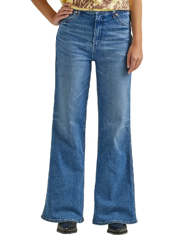 Wrangler Bonnie Smoke Sea Low Rise Loose Jean